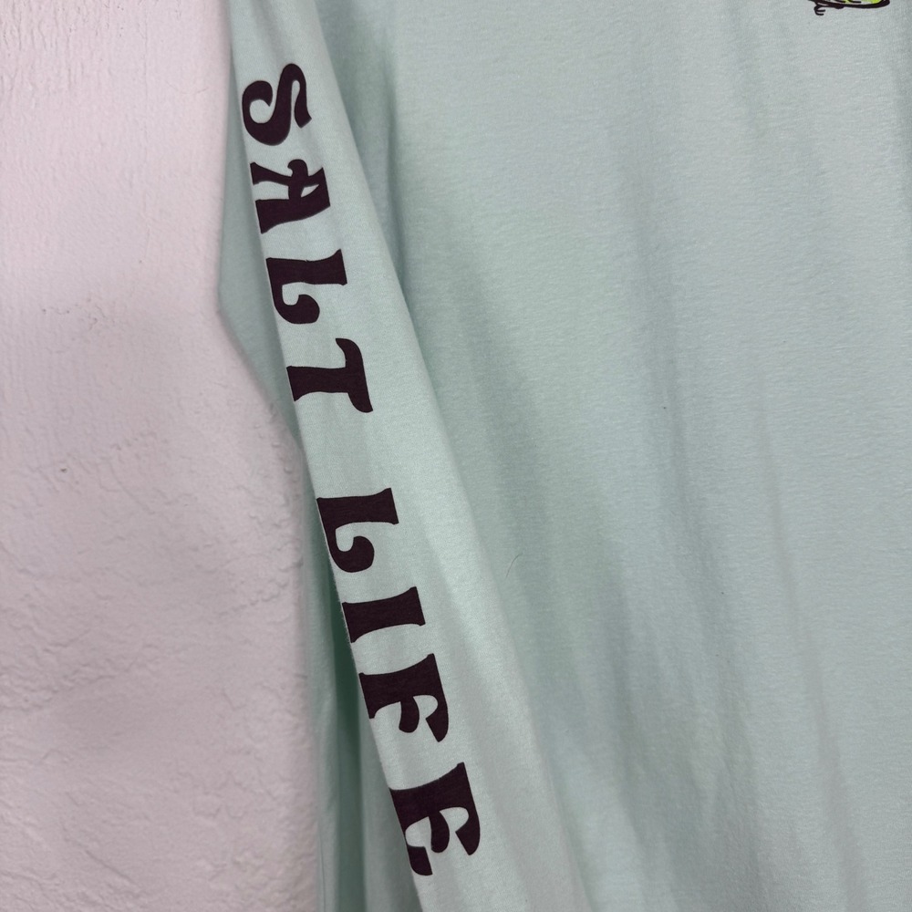 Bundle of 2 Salt Life Mens Long Sleeve Graphic T-Shirts Size Medium - Picture 6 of 10
